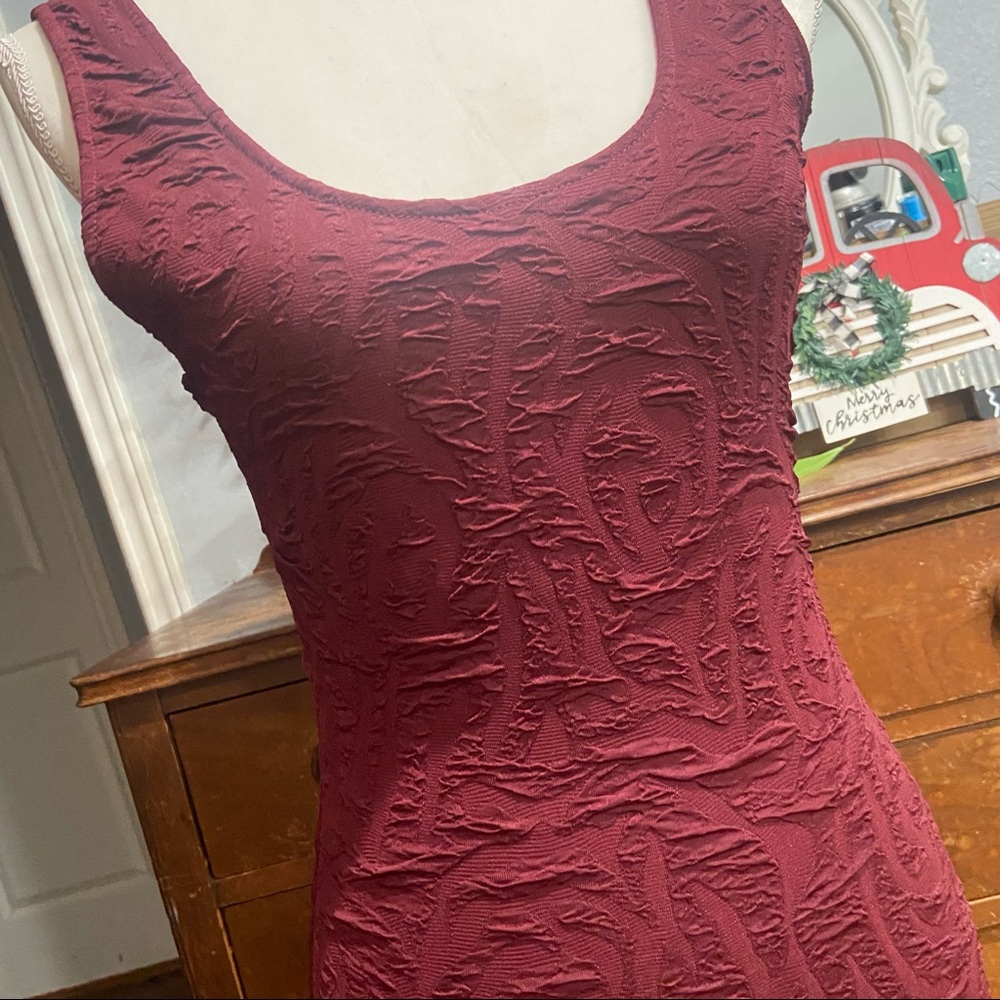 Forever 21 Burgundy Dress Size Small